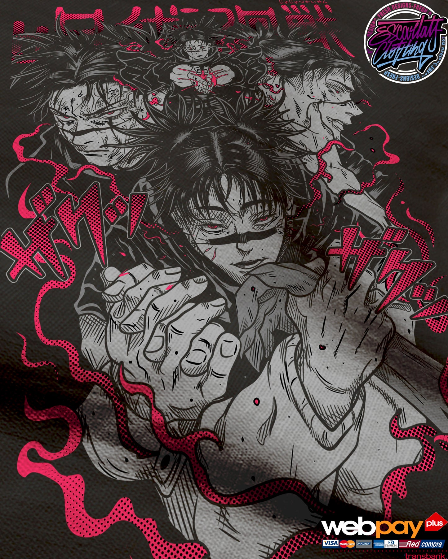 POLERA CHOSO - JUJUTSU KAISEN