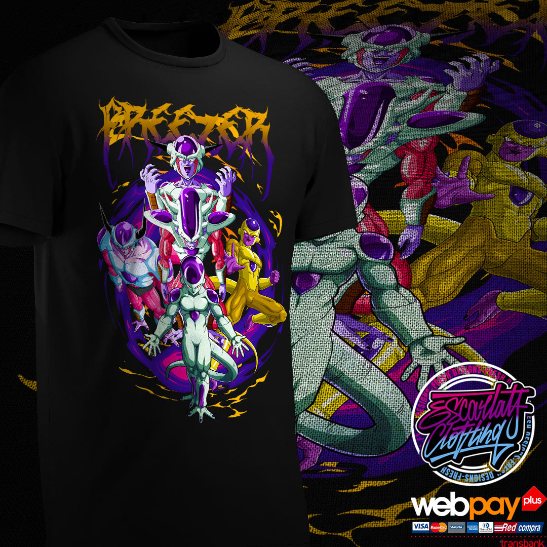 POLERA FREEZER TRANSFORMACIONES - DRAGONBALL Z