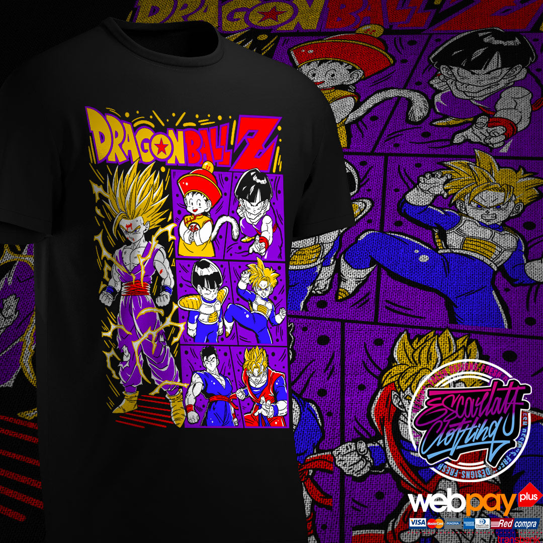 POLERA GOHAN X7 - DRAGONBALL Z