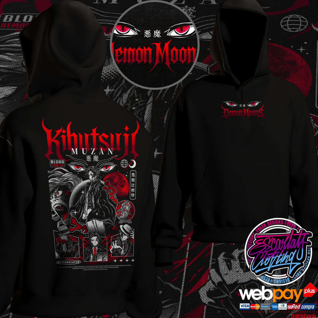 HOODIE MUZAN - KIMETSU NO YAIBA COLECCION 2025