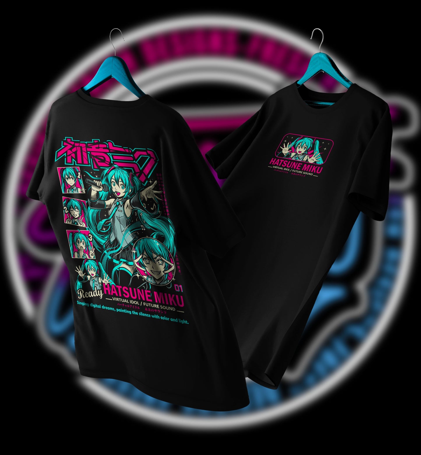 POLERA HATSUNE MIKU