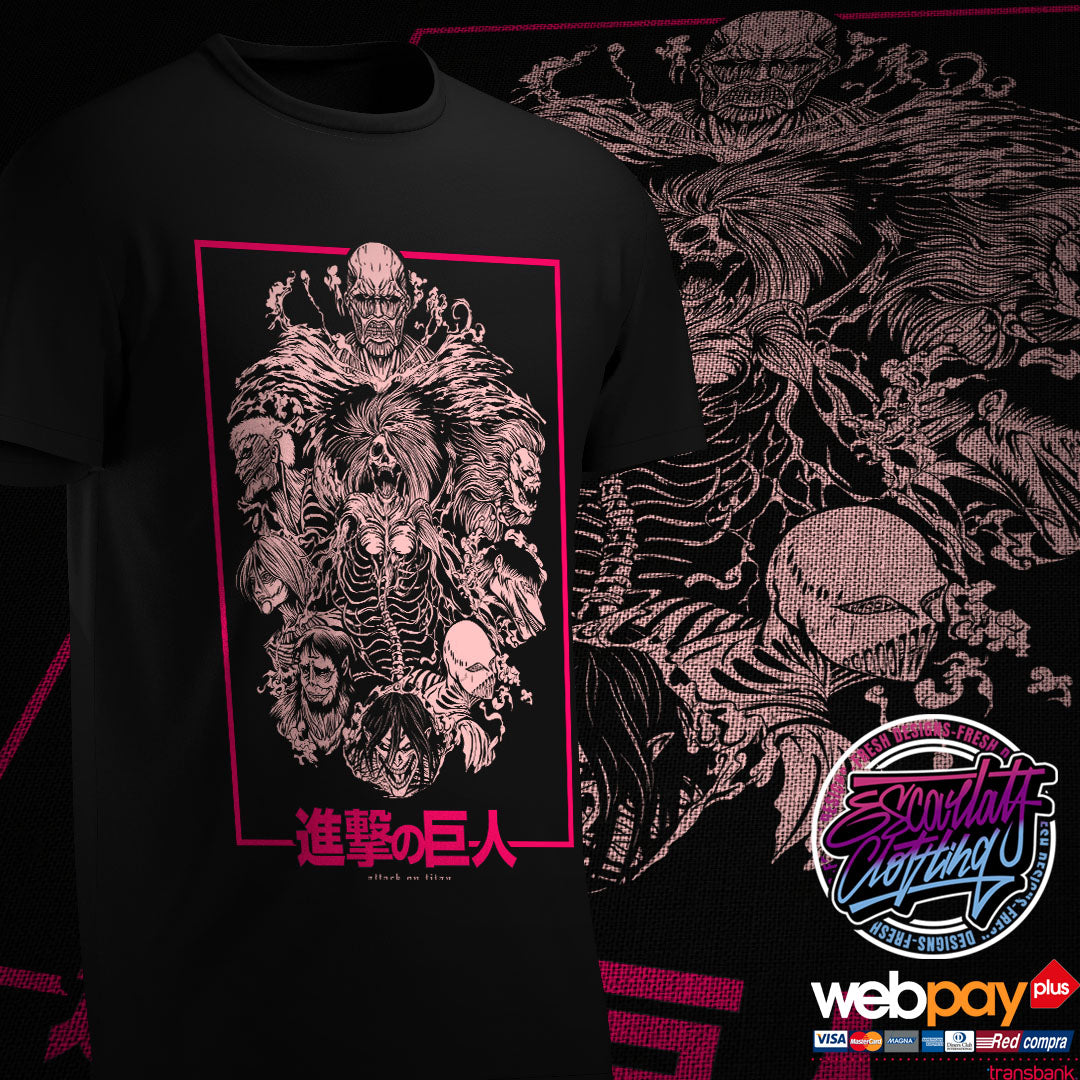 POLERA TITANES - SHINGEKI NO KYOJIN