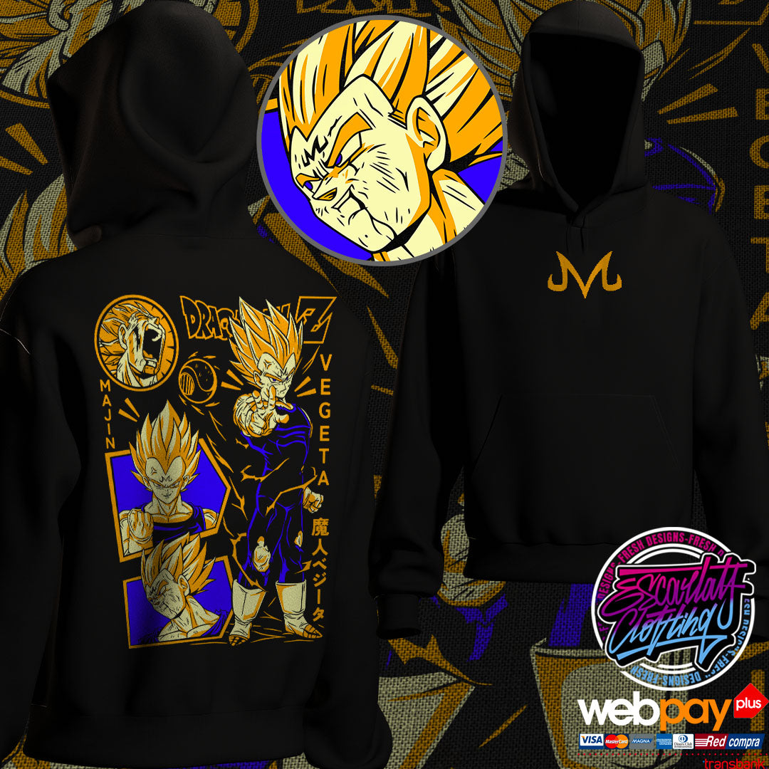 HOODIE MAJIN VEGETA - DRAGONBALL Z