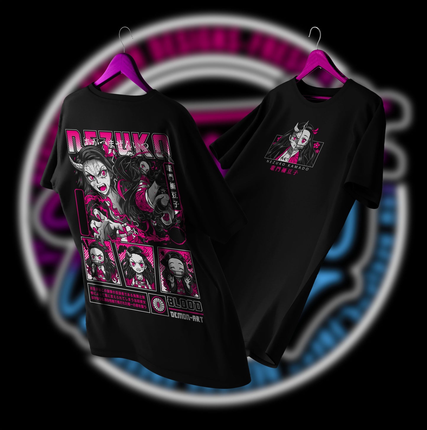POLERA NEZUKO COLECCION 2025 - KIMETSU NO YAIBA