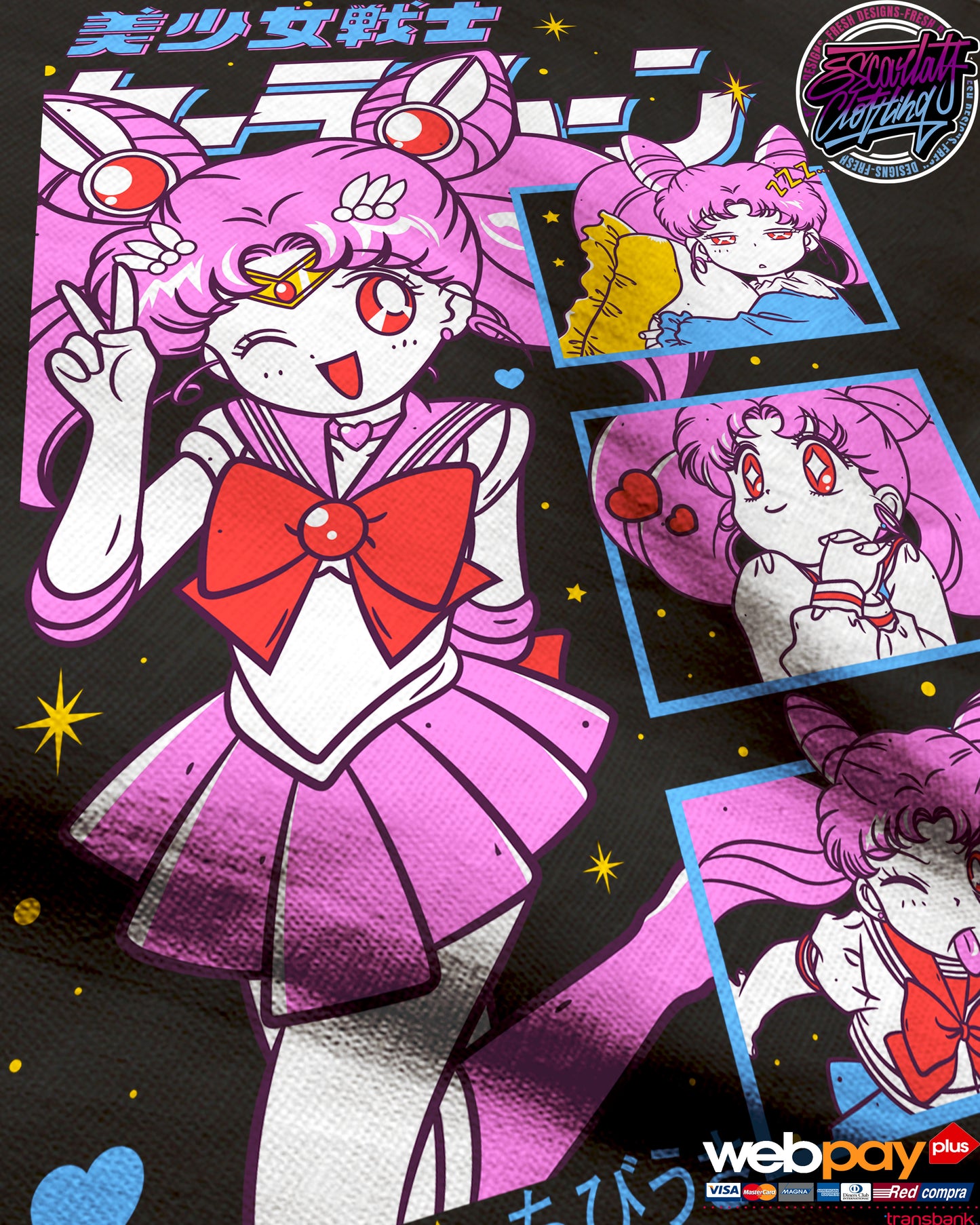 POLERA CHIBIUSA 2 - SAILOR MOON