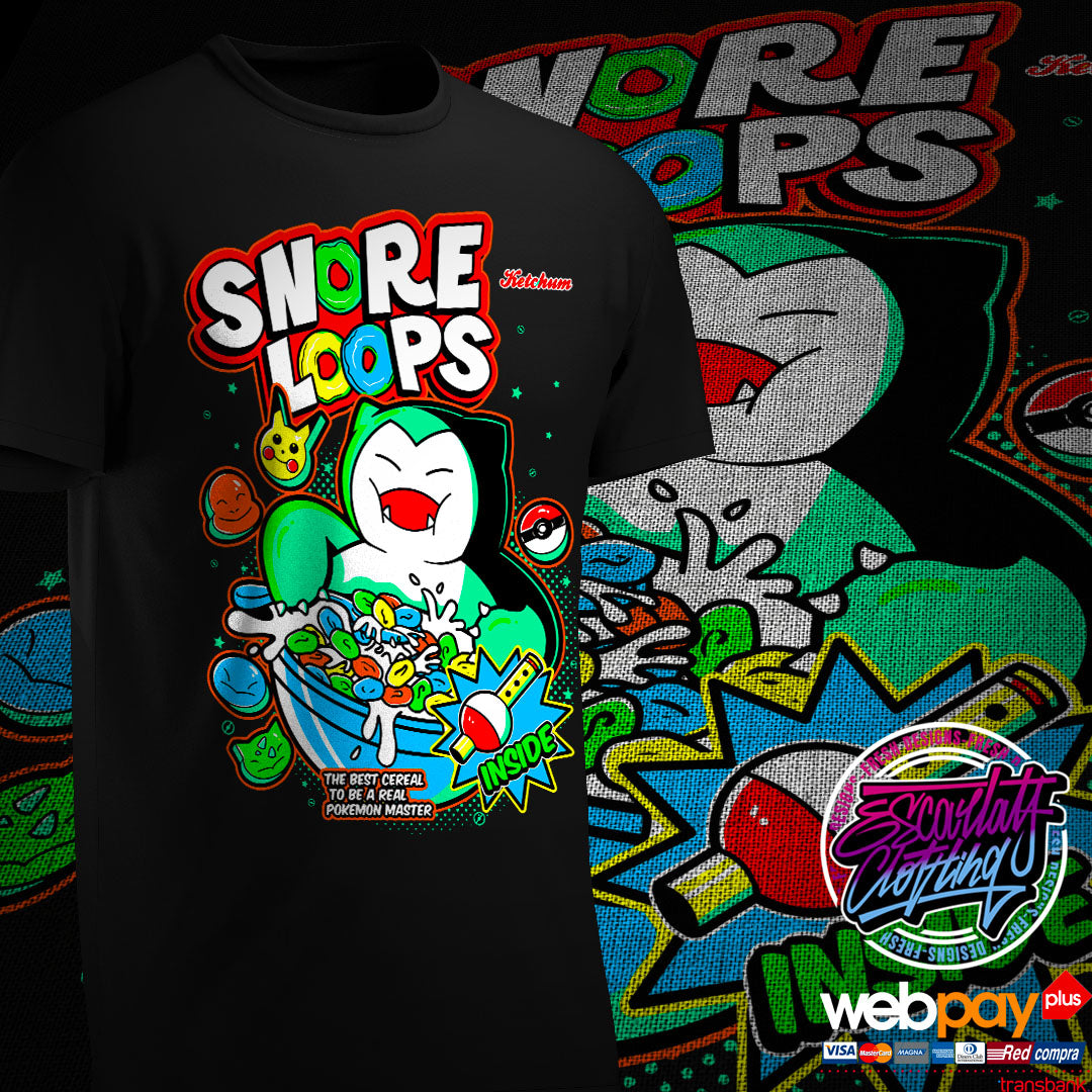 POLERA SNORLAX SNORELOOPS - POKEMON