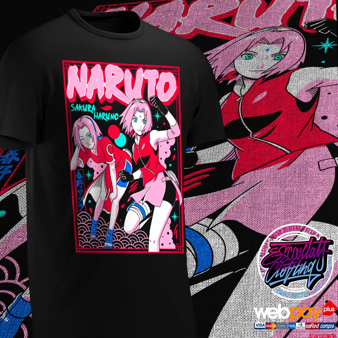 POLERA SAKURA - NARUTO