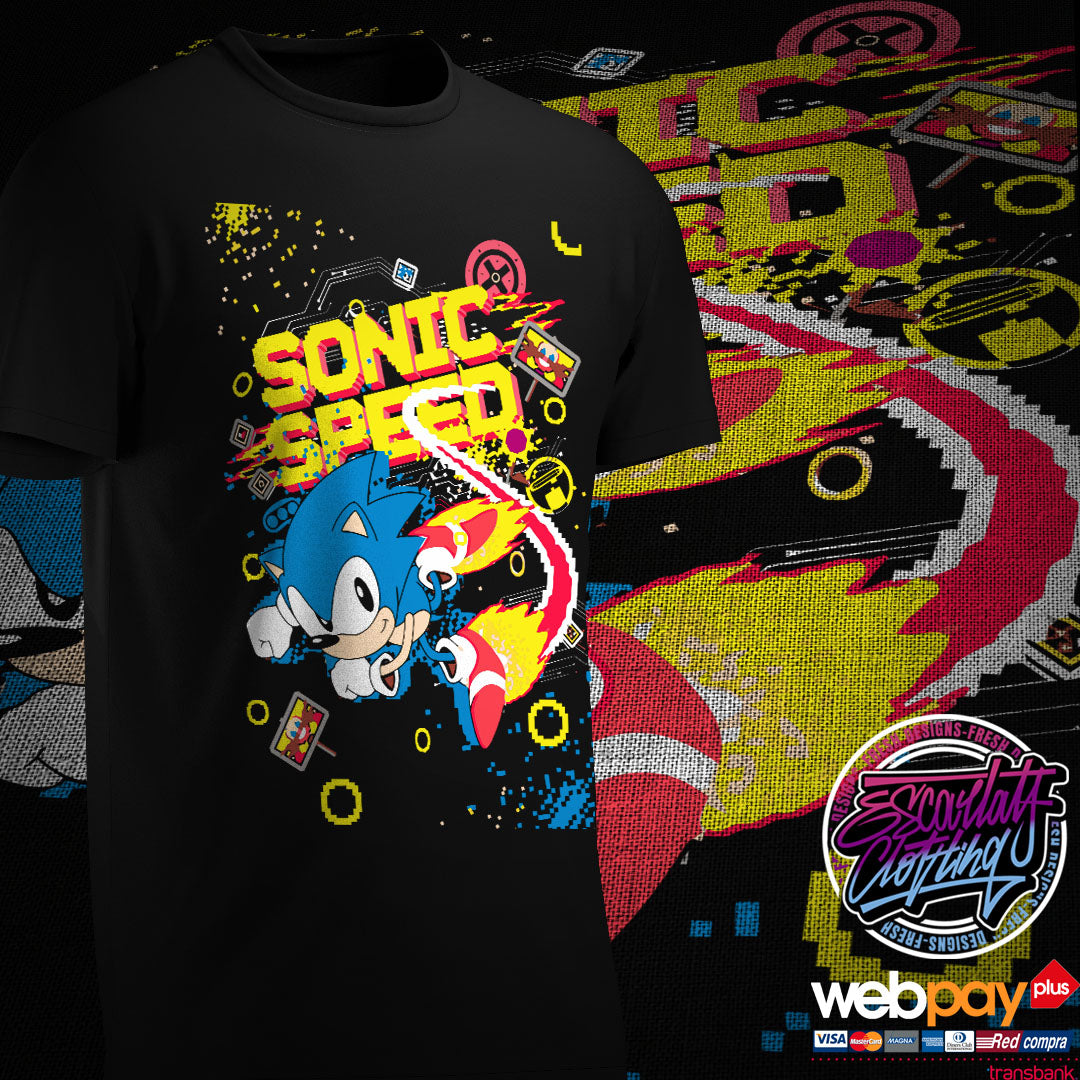 POLERA SONIC 5 - GAMES