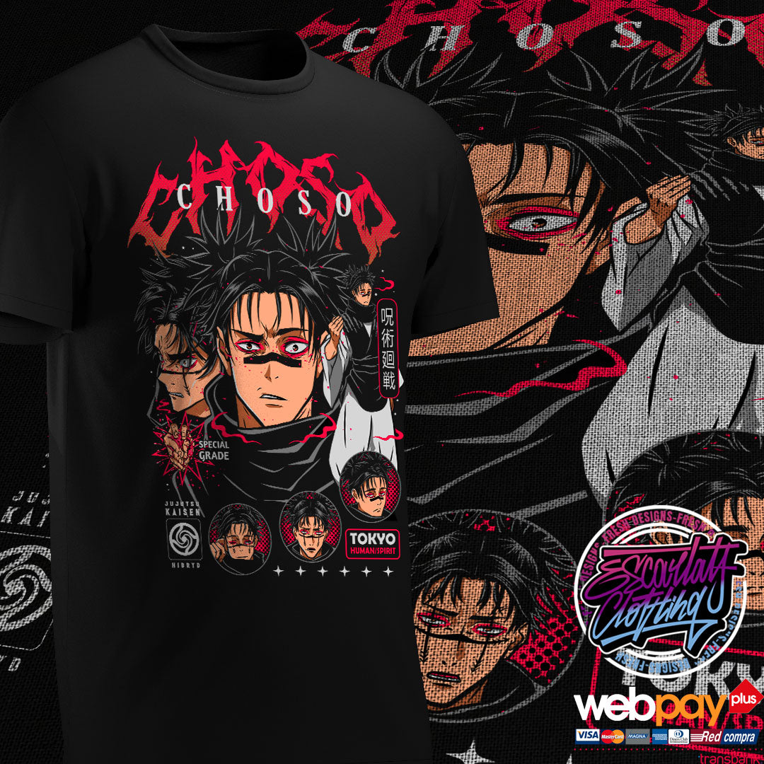 POLERA CHOSO - JUJUTSU KAISEN