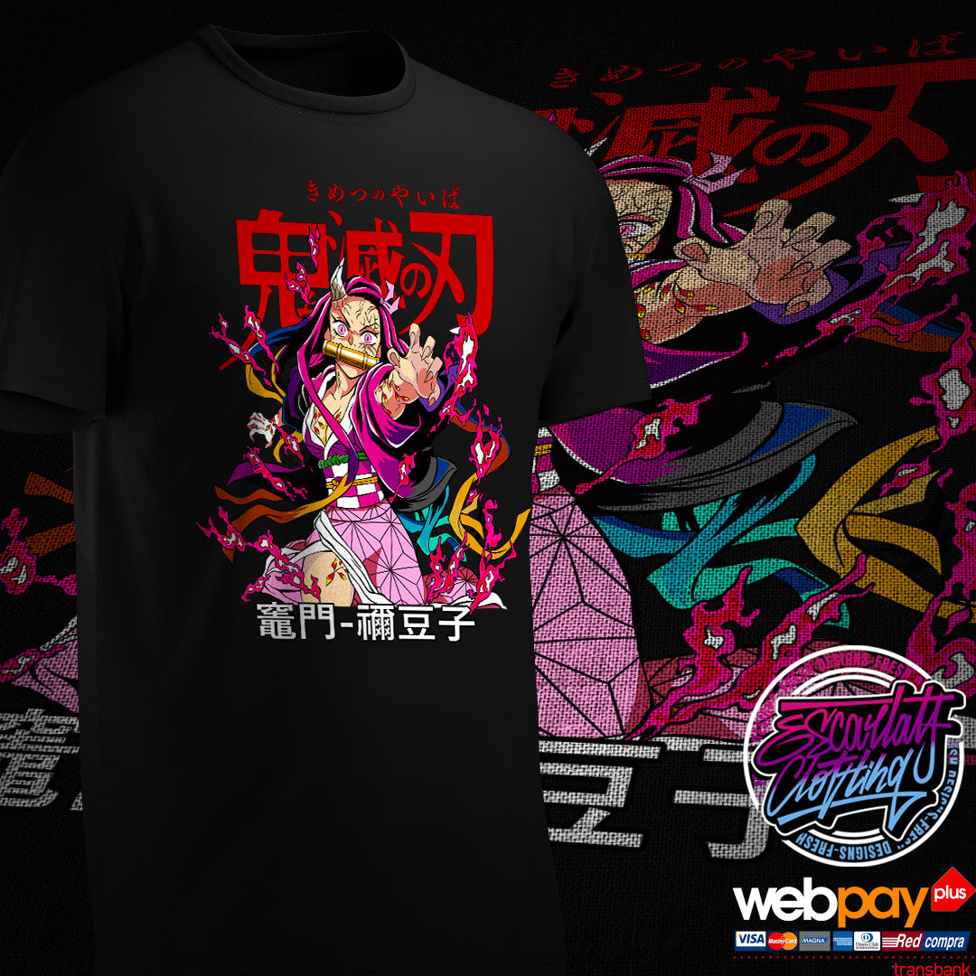 POLERA NEZUKO COLOR - KIMETSU NO YAIBA