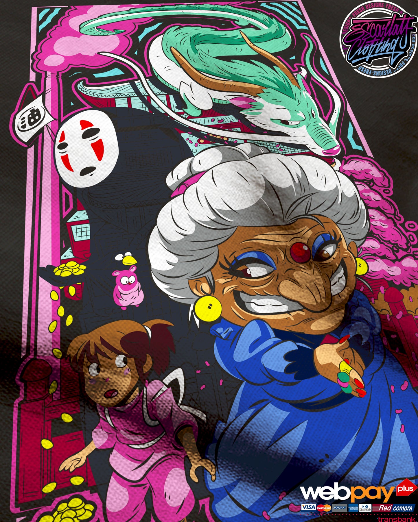 POLERA EL VIAJE DE CHIHIRO