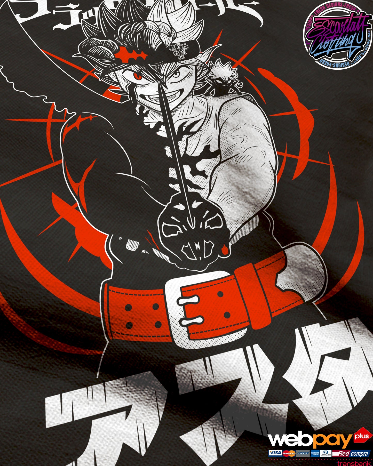 POLERA ASTA - BLACK CLOVER