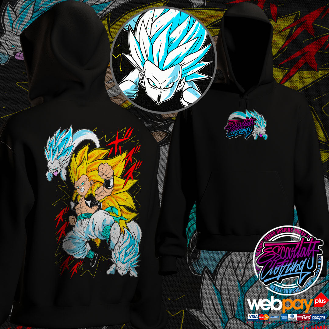 HOODIE GOTENKS SSJ3 EXCLUSIVO - DRAGONBALL Z