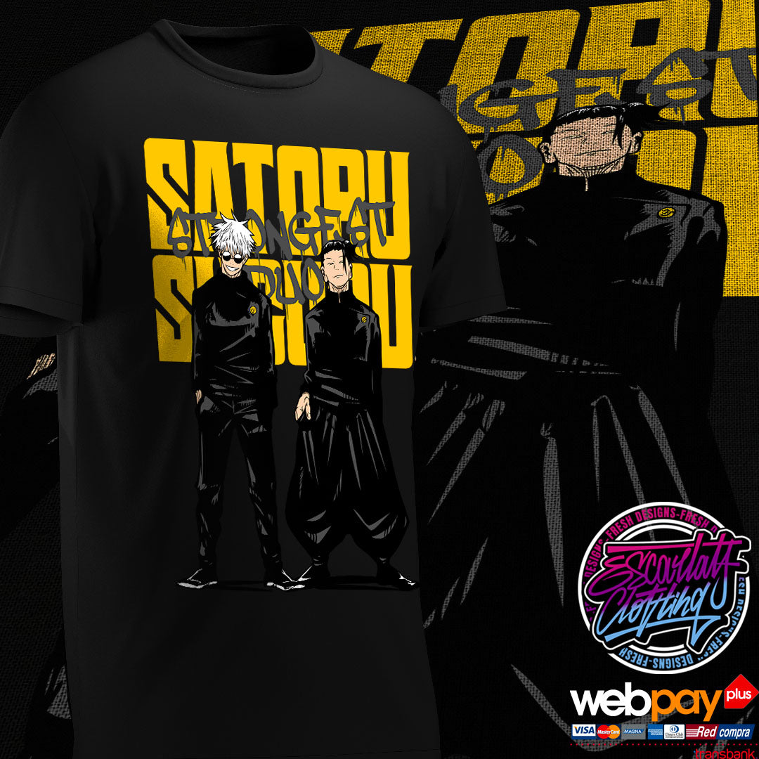 POLERA SATORU & SUGURO - JUJUTSU KAISEN