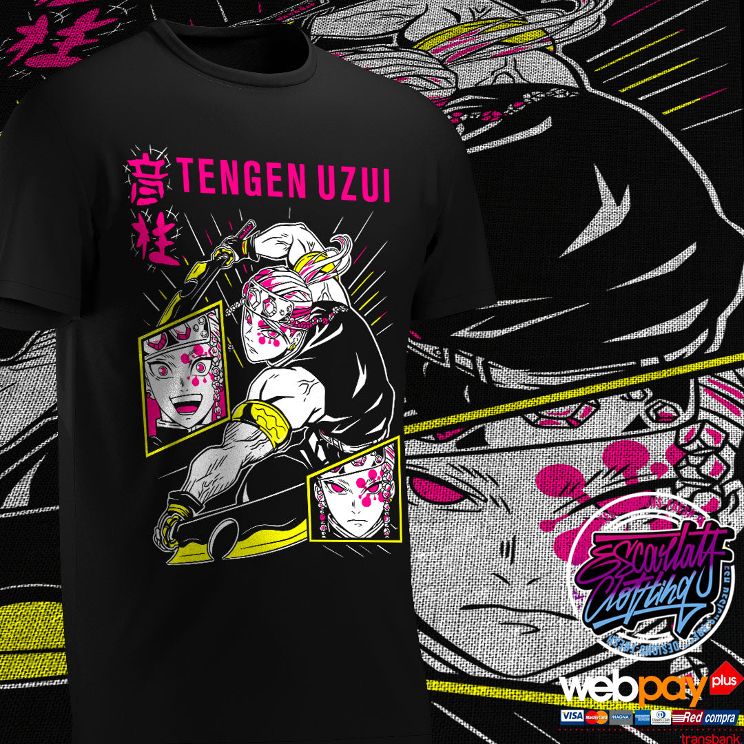 POLERA TENGEN UZUI 4 - KIMETSU NO YAIBA