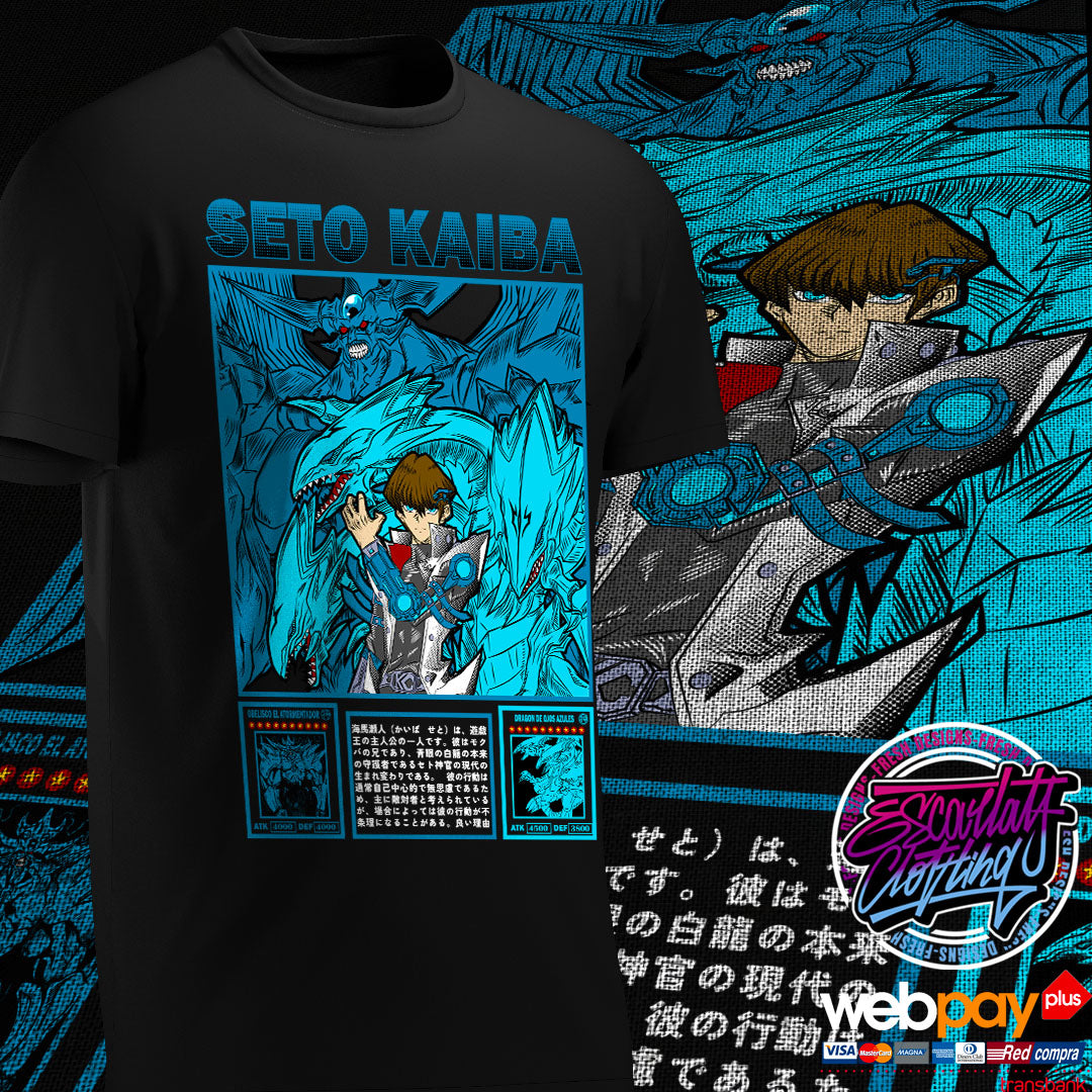 POLERA SETO KAIBA COLOR - YUGIOH