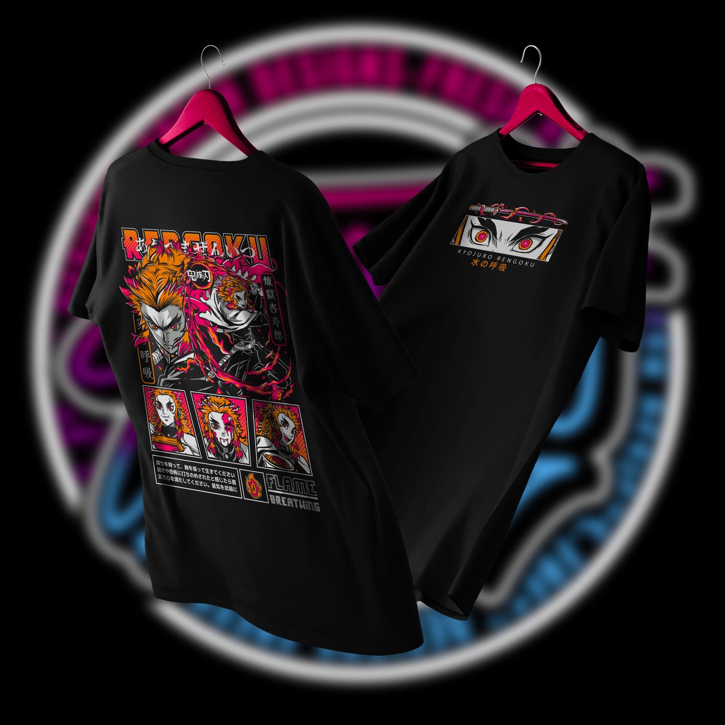 POLERA RENGOKU COLECCION 2025 - KIMETSU NO YAIBA