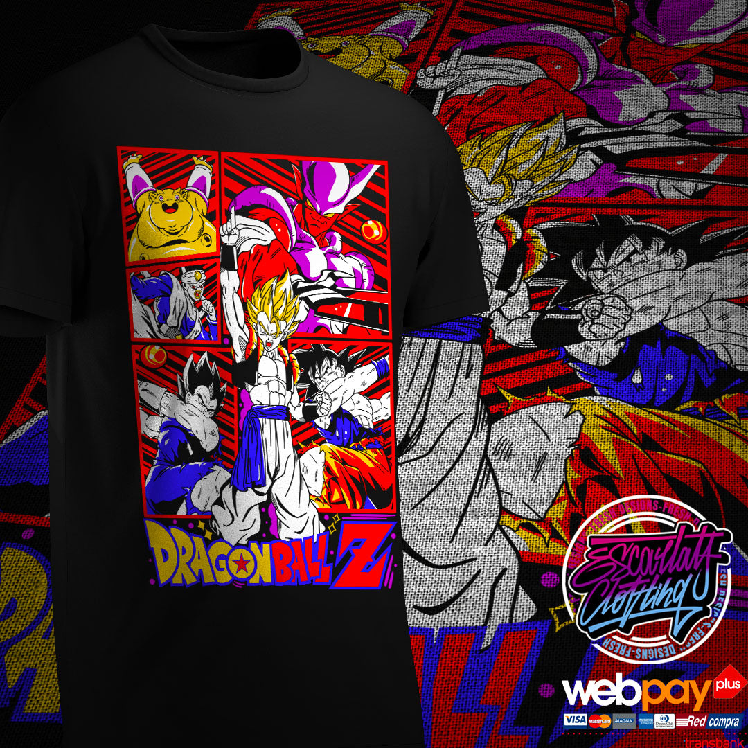 POLERA GOGETA VS JANEMBA - DRAGONBALL Z