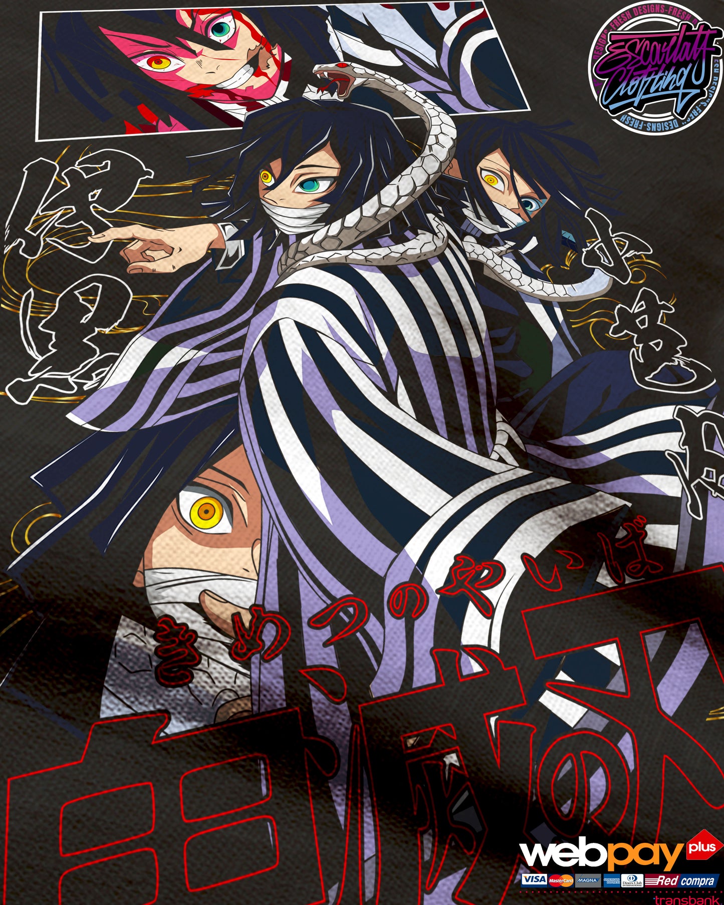 POLERA IGURO OBANAI - KIMETSU NO YAIBA