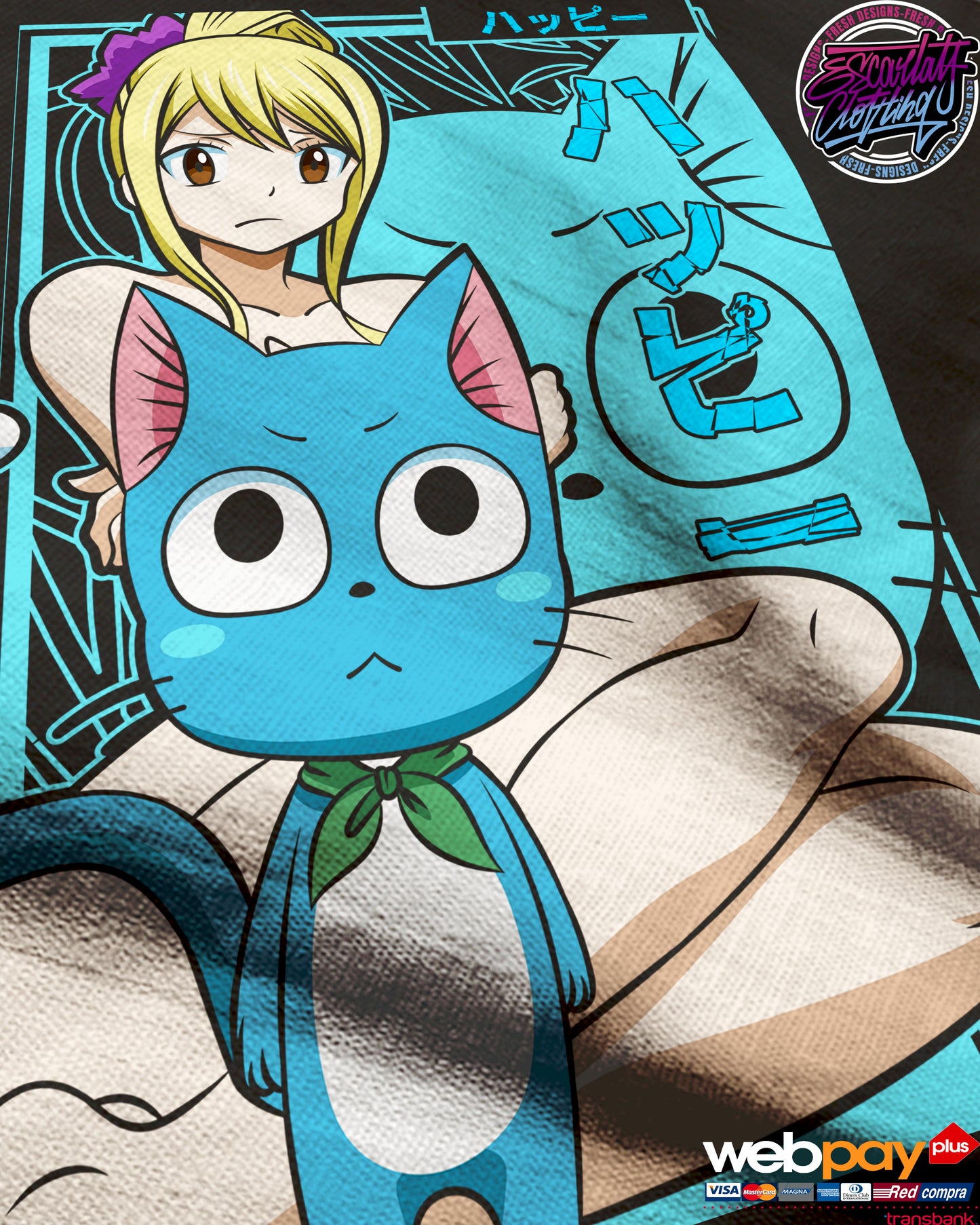 POLERA HAPPY - FAIRY TAIL