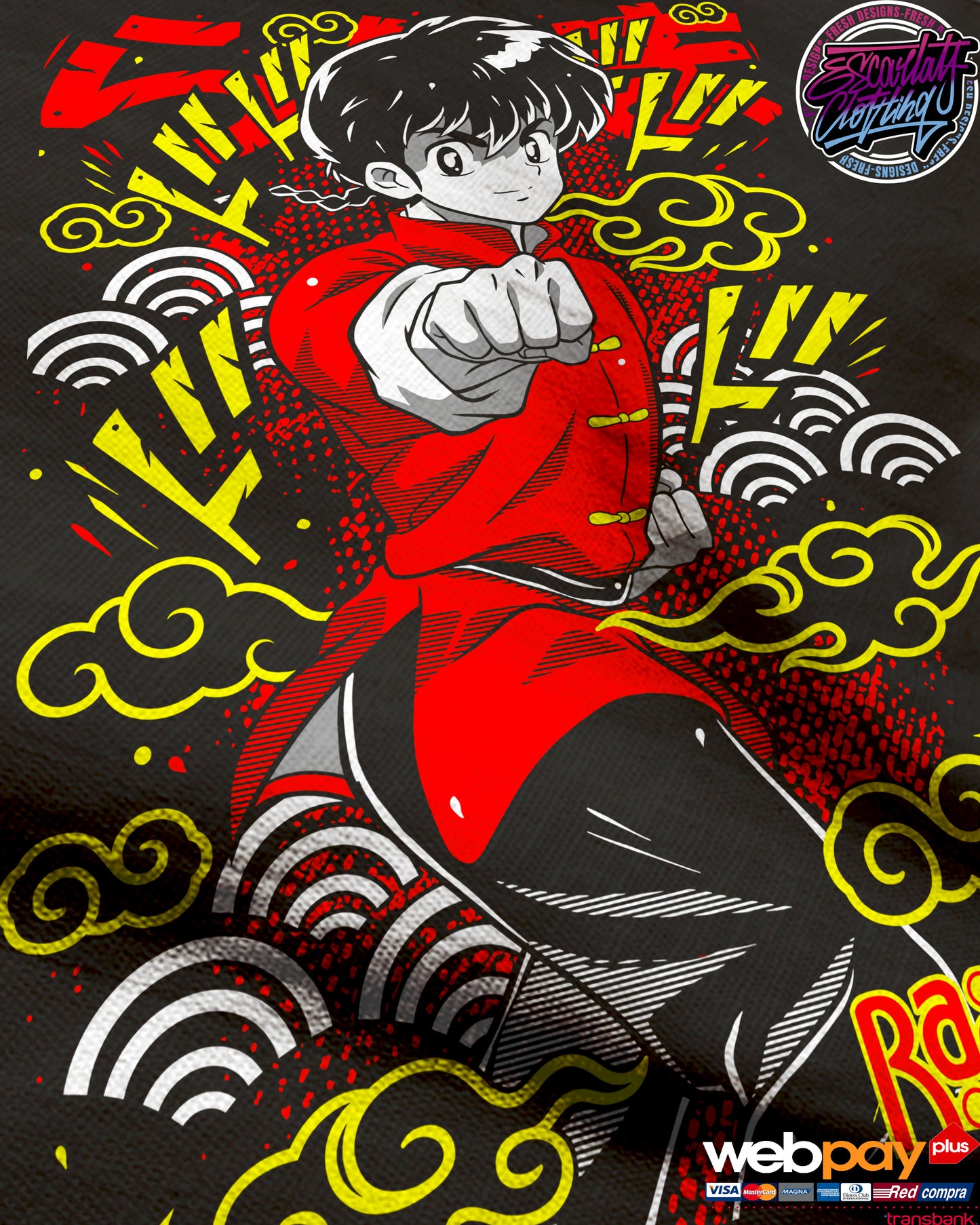 POLERA RANMA - RANMA 1/2