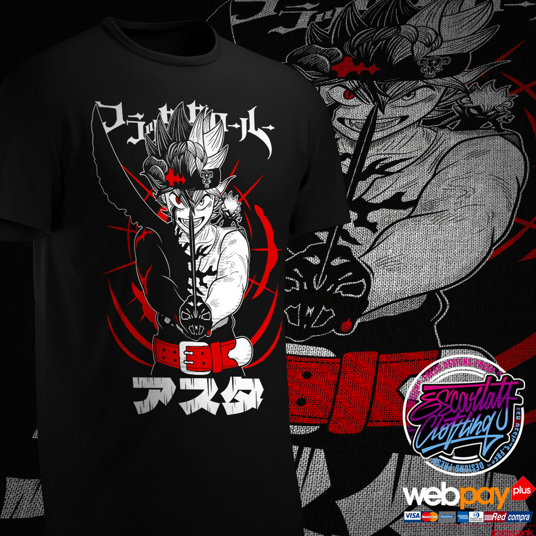 POLERA ASTA - BLACK CLOVER