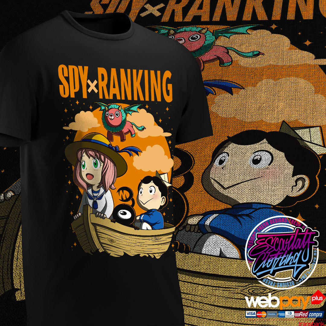 POLERA ANYA & BOJJI - SPYXRANKING - SPYXFAMILY OUSAMA RANKING