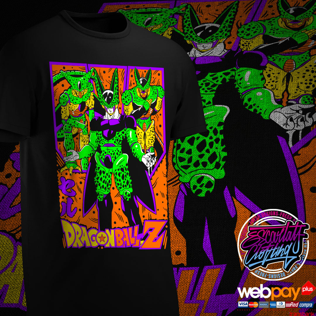 POLERA CELL X3 - DRAGONBALL Z