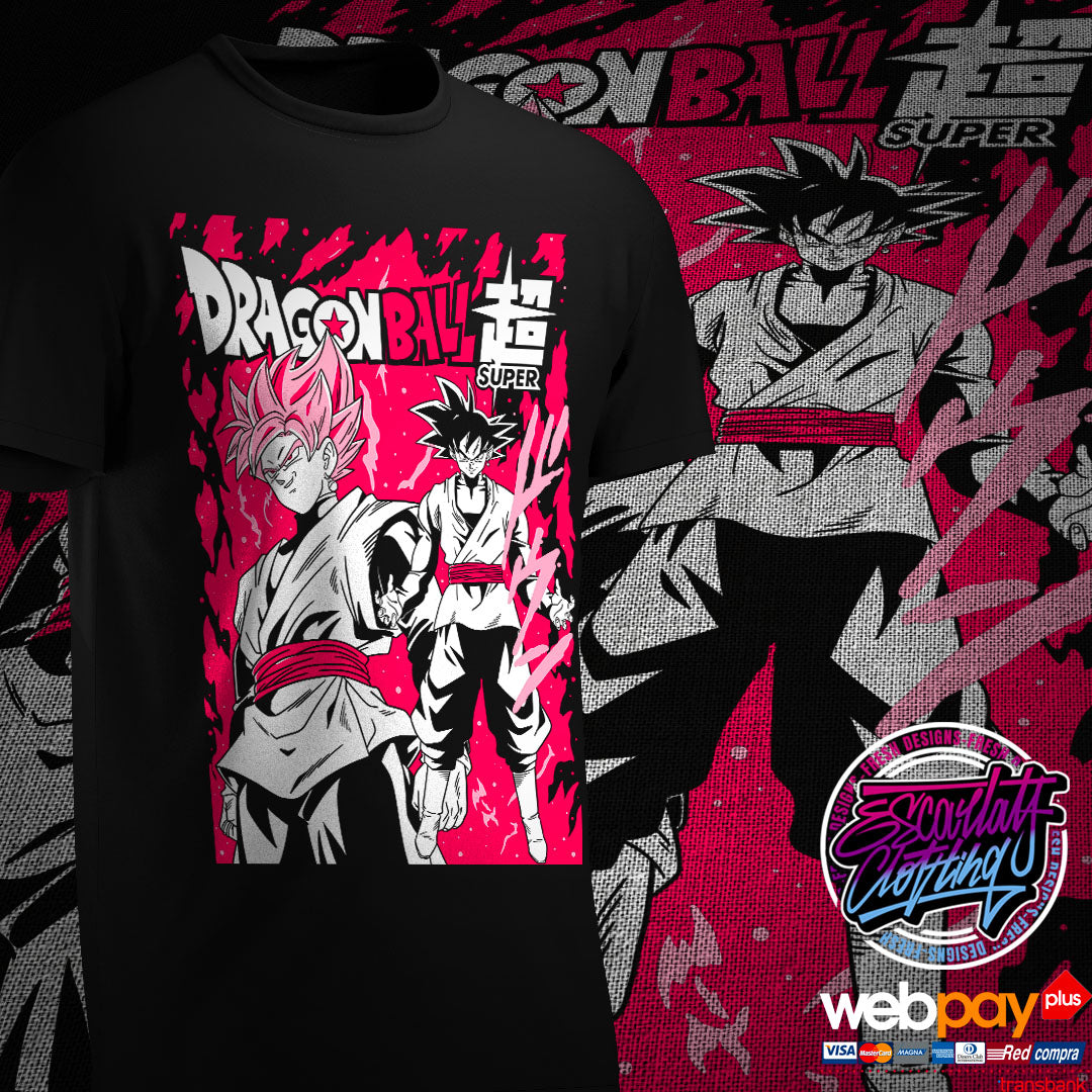 POLERA BLACK GOKU - DRAGONBALL SUPER