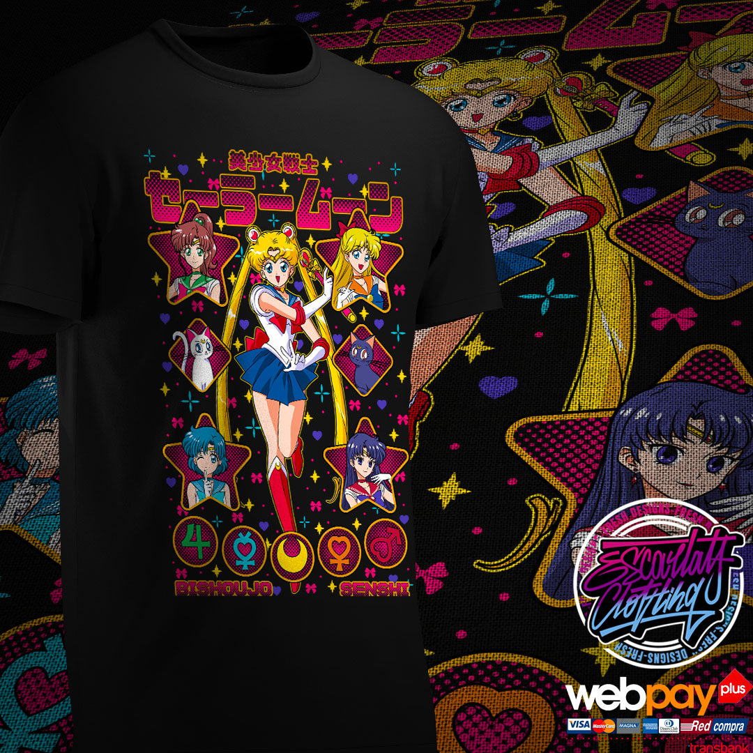 POLERA SAILORMOON COLOR - SAILORMOON