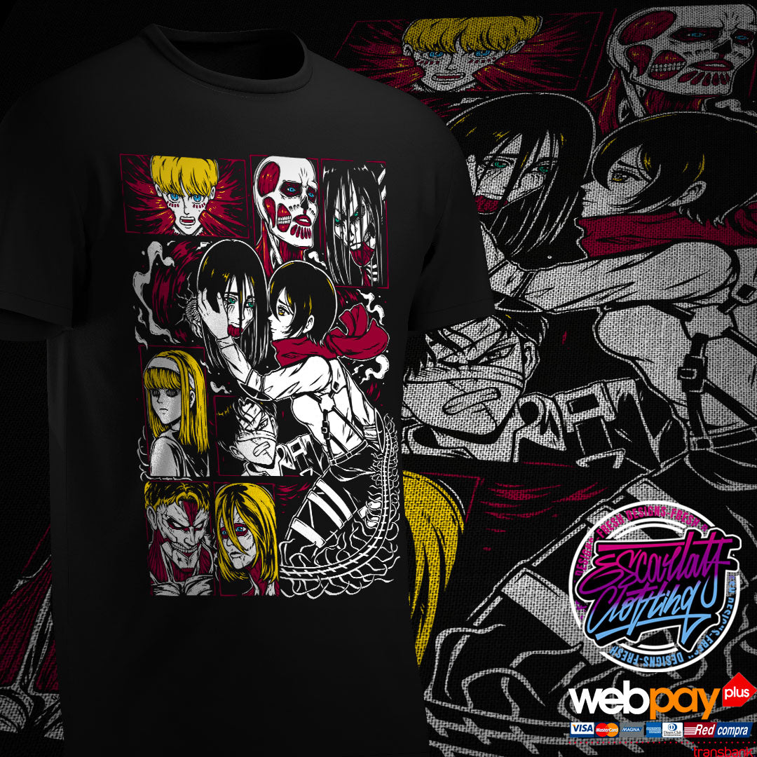 POLERA SNK LAST SEASON - SHINGEKI NO KYOJIN