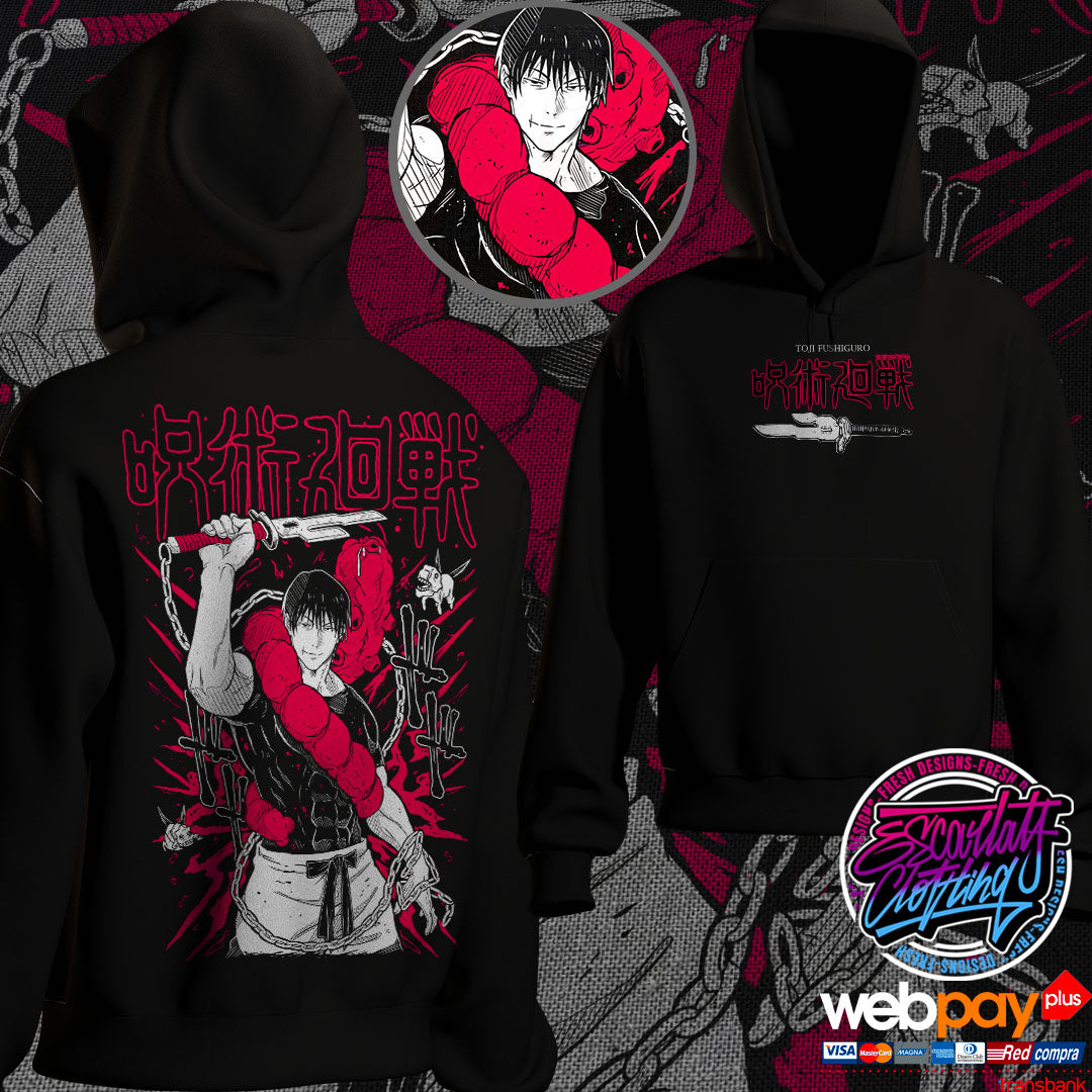 HOODIE TOJI FUSHIGURO 3 - JUJUTSU KAISEN
