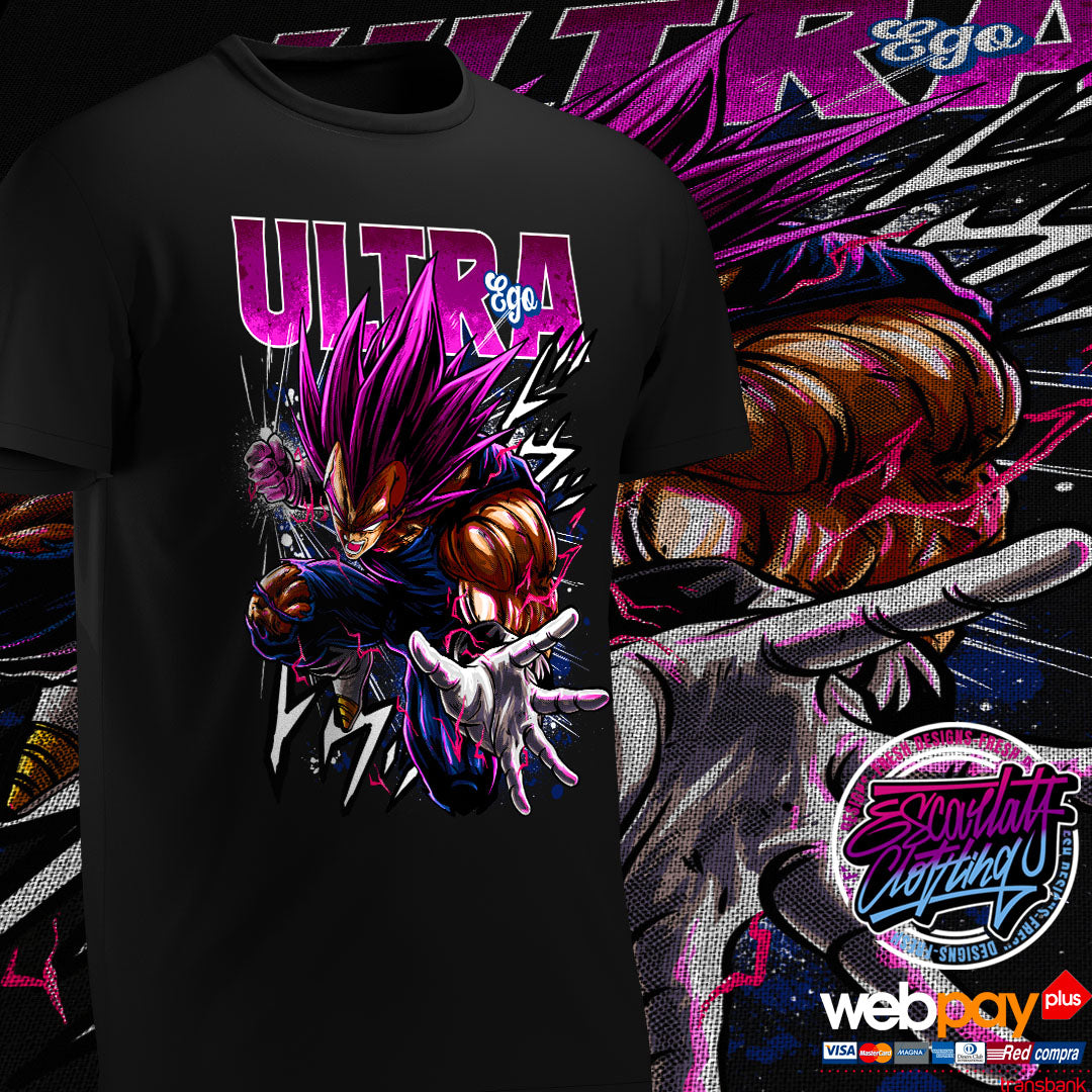 POLERA VEGETA ULTRA EGO - DRAGONBALL SUPER