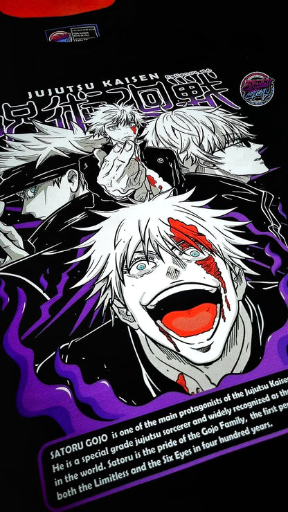POLERA GOJO SATORU X4 - JUJUTSU KAISEN
