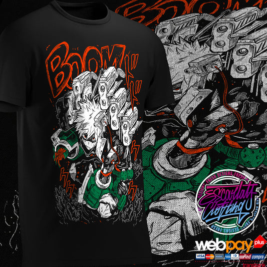 POLERA BAKUGO - MY HERO ACADEMIA