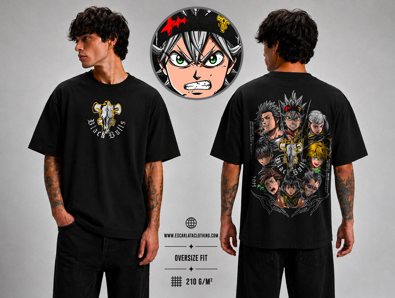 OVERSIZE POLERA - BLACKCLOVER DROOP 2026