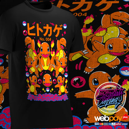 POLERA CHARMANDER - POKEMON