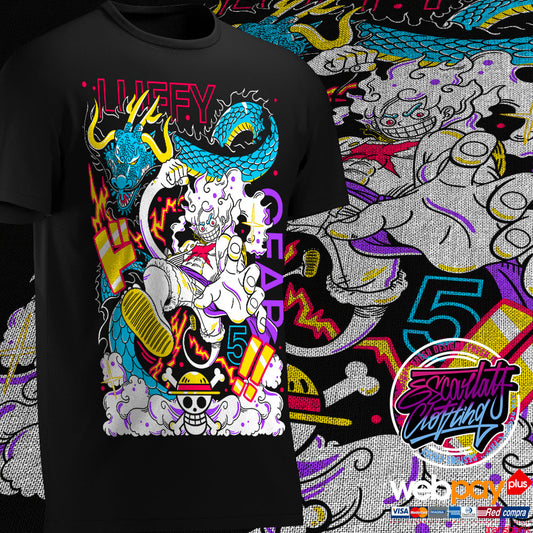 POLERA LUFFY GEAR5 - ONE PIECE