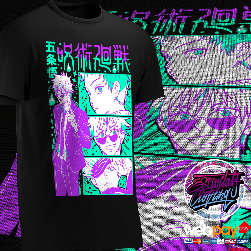 POLERA GOJO SATORU 1 - JUJUTSU KAISEN