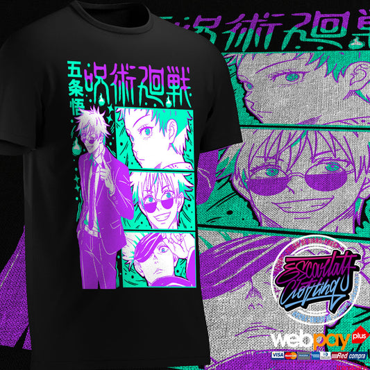 POLERA GOJO SATORU 1 - JUJUTSU KAISEN