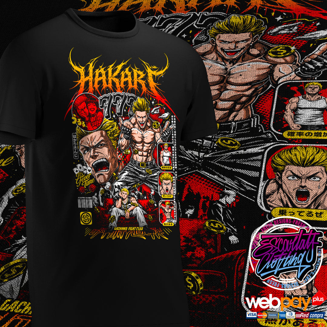 POLERA HAKARI - JUJUTSU KAISEN