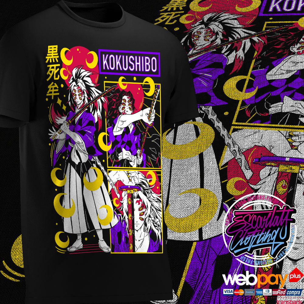 POLERA KOKUSHIBO 1 - KIMETSU NO YAIBA