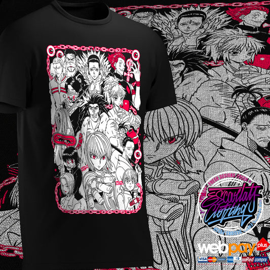 POLERA KURAPIKA Y GENEI RYODAN - HXH
