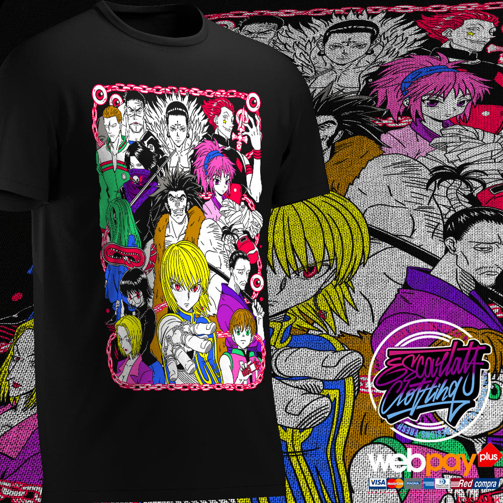 POLERA KURAPIKA Y GENEI RYODAN COLOR - HUNTER X HUNTER