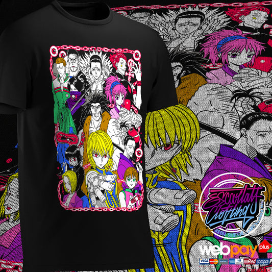 POLERA KURAPIKA Y GENEI RYODAN COLOR - HXH