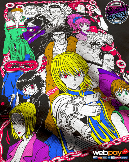 POLERA KURAPIKA Y GENEI RYODAN COLOR - HUNTER X HUNTER