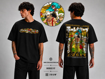 OVERSIZE POLERA - USOPP EQUIPO POKEMON DROP 2026 - POKEMON X ONE PIECE