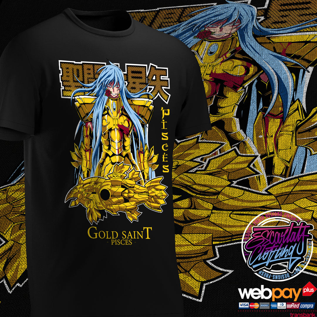 POLERA ALBAFICA DE PISCIS - CABALLEROS DEL ZODIACO