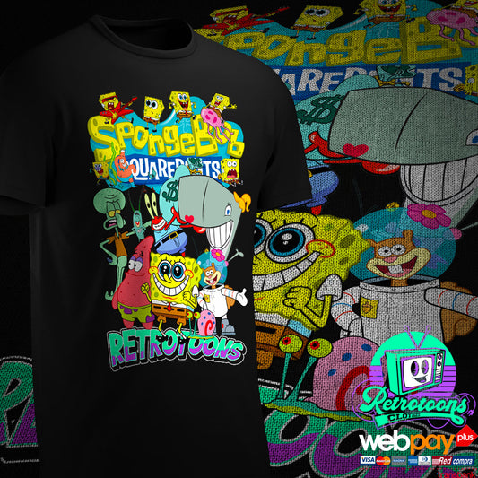 POLERA BOB ESPONJA - RETROTOONS