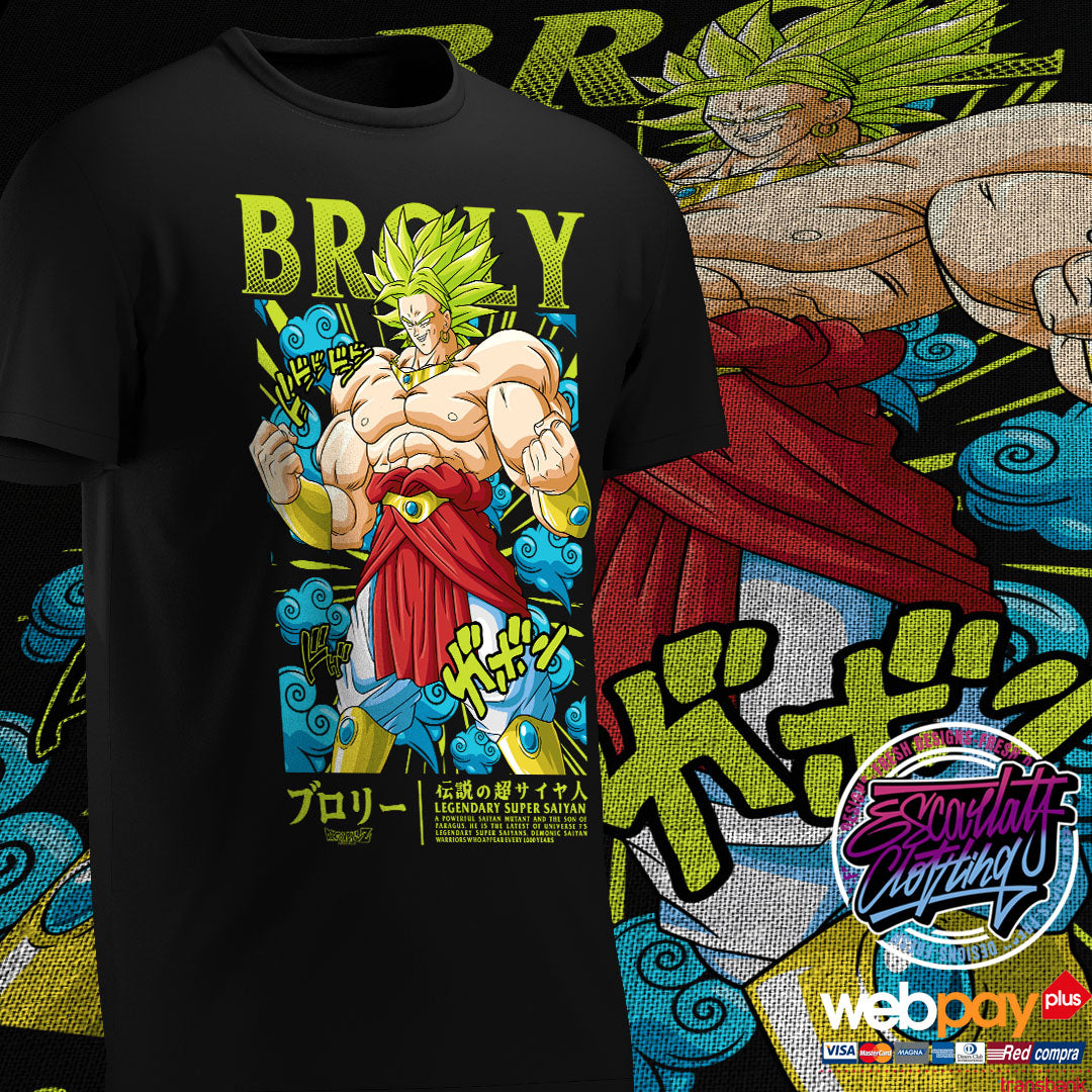 POLERA BROLY 2 - DRAGONBALL Z
